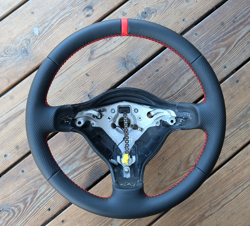 New leather steering wheel for - steering,
