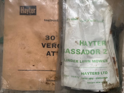 Hayter ambassador kit sealed - ambassador,