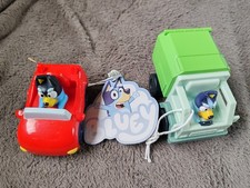 2 Bluey Toy Cars Convertable