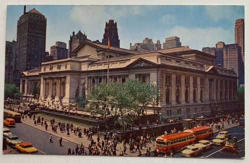 1960s postcard nyc new - 1960s,