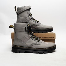 DR MARTENS Combs Tech II Utility Boots Men's Grey SIZE 10 Casual Shoes