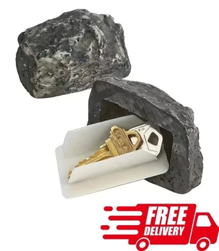 Door key rock hide keep - key, hidden