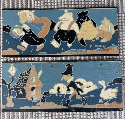Vintage linoleum children - vintage, children's