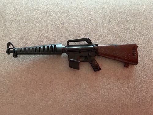 Vintage action man m16 rifle - action,