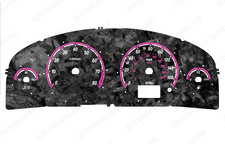 Vauxhall Vectra C Facelift Petrol VXR Style Forged Carbon Dial Cards 8 Colours