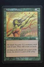 Magic The Gathering MTG NATURAL AFFINITY Mercadian Masques LP Lightly Played