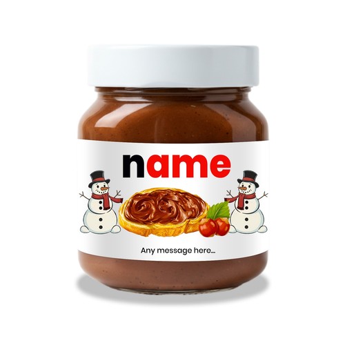 Personalised fit nutella or - to,