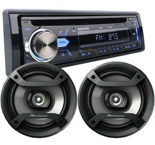 Pioneer speakers - 2x, 6.5"