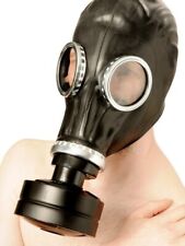 BDSM GP5 Gas Mask Black Filter Gay Bondage Rubber Fetish Role Play
