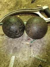 vintage cannon balls