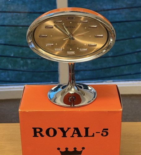 1970s royal alarm clock - royal,