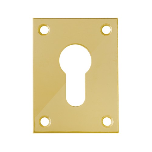 Screw polished brass - on,