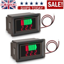2X 12V-24V Battery Level