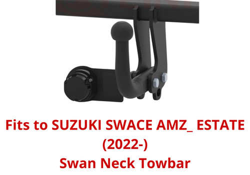 Swan neck tow bar for - swan,