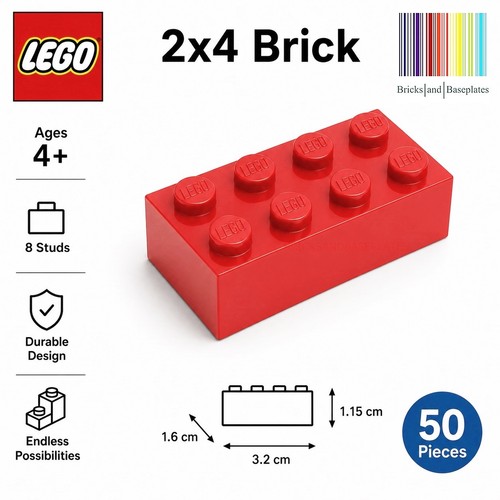 Lego bricks 2x4 part - lego,