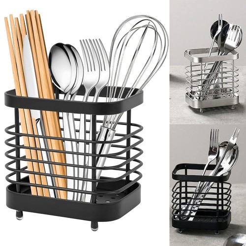 Stainless steel cutlery holder - stainless,