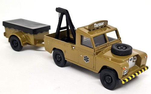 Corgi land rover with - corgi, 1/43