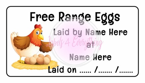 Personalised egg box carton - personalised,
