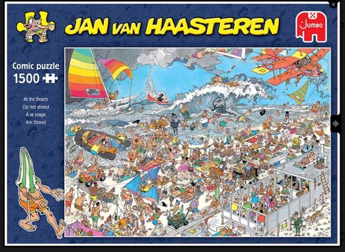 Jan van haasteren - haasteren, beach