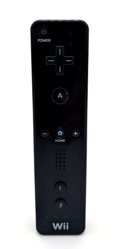 Official wii remote black - official,