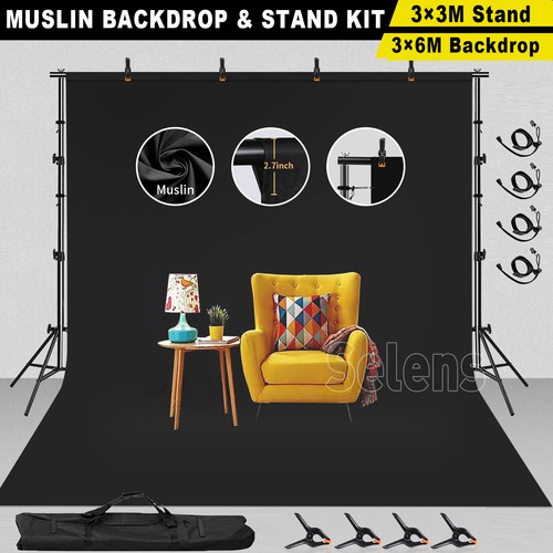 Large photo backdrop - 3×3m,