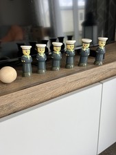 Vintage The Hero Manufacturing handmade wooden skittles Roger Copple - Sailors