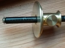Wheel Marking Gauge  Solid Brass professional in black