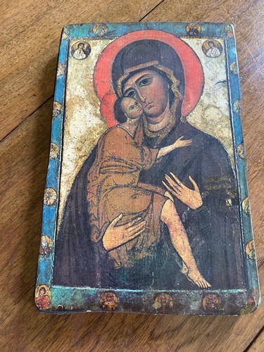 Icon wood madonna - icon,