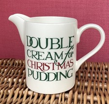 Emma Bridgewater Christmas Toast Straight Sided Small  Cream Jug Mince Pies 1st 