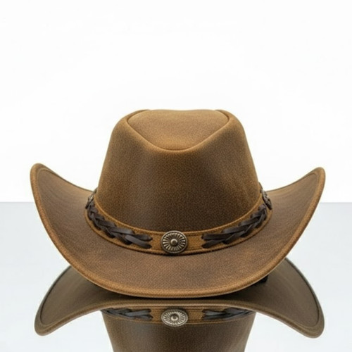 Genuine suede leather cowboy - genuine,