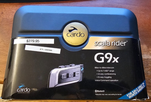 Cardo scala rider g9x - cardo,