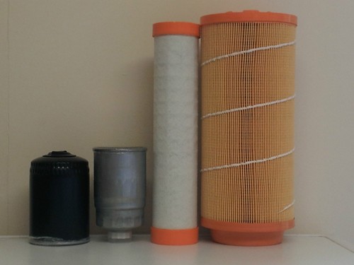 Filter service kit suits - filter, jcb