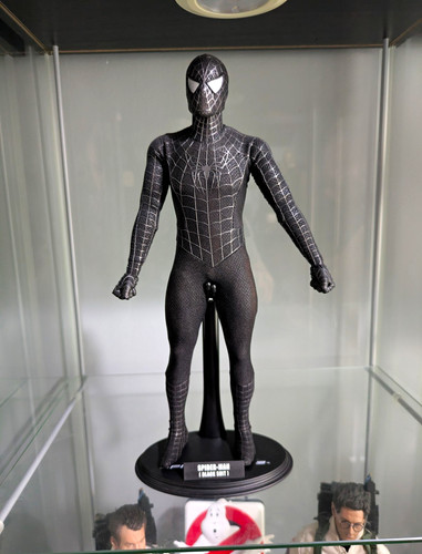 Hot toys spider man black - toys, spider-man