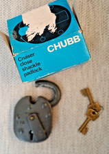 CHUBB 1K-21 GREY HEAVY PADLOCK