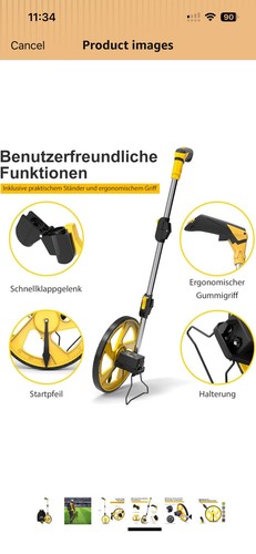 Zozen measuring trundle wheel - measuring/trundle,