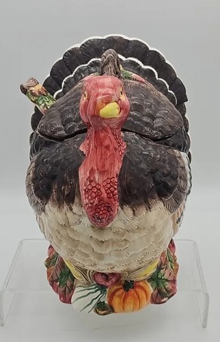 Turkey soup tureen - soup,