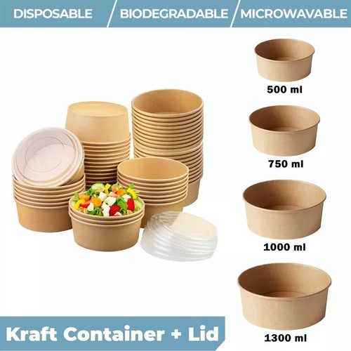 Disposable round kraft paper - disposable,