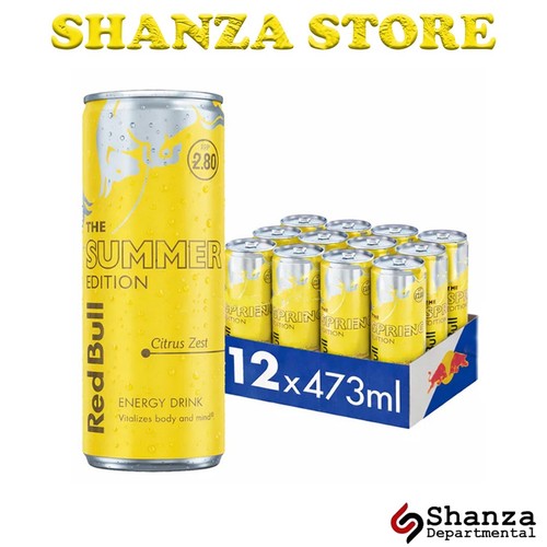 Red bull summer edition - red,