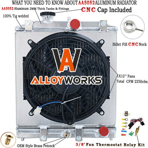 Radiator shroud fan relay for - radiator,
