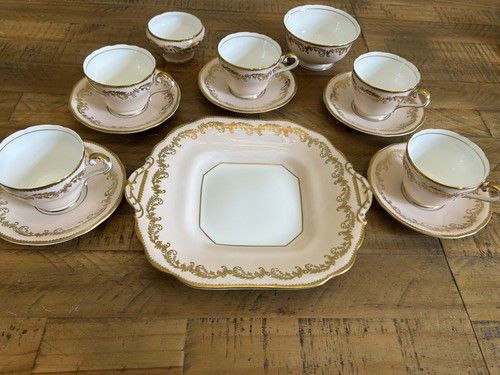 Aynsley pink gold gilt - aynsley,