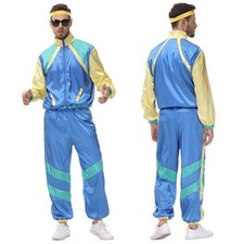 80s 90s Mens Shell Suit