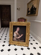 1.12th Dolls House Gold Framed