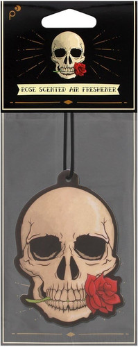 Skull rose car - air, freshener