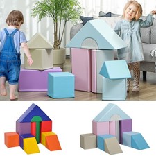 11 Piece Soft Play Equipment, for Toddler 1-3 Years Old