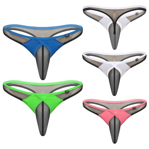 Men see through thongs - men's,