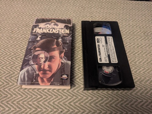 Son frankenstein vhs - son,