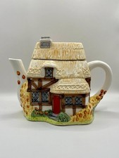Autumn Cottage Teapot –