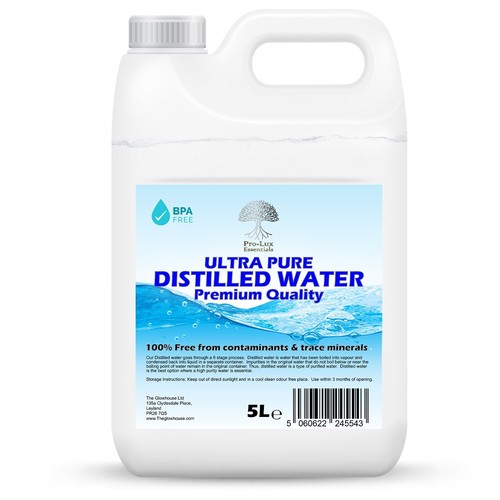 Distilled water 100 pure - 100%,