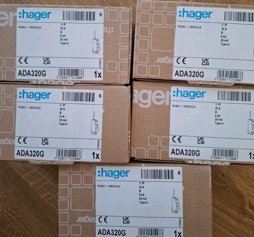 Hager ada20g 20a - ada20g, type