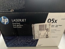 HP Laser Jet CE505XD Black